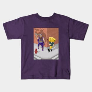 Minnesota Vikings Fans - Kings of the North vs Cheesy Opponent. Kids T-Shirt